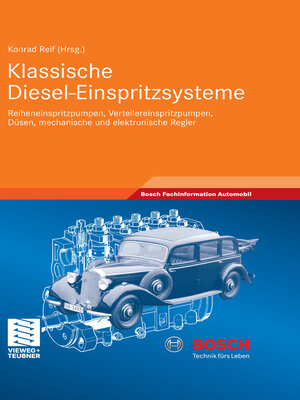 cover image of Klassische Diesel-Einspritzsysteme
